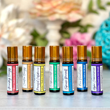 Chakras Essential Oil Rollerball Organic inspirations